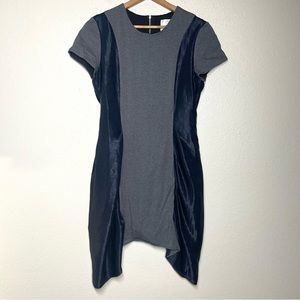 Lungta de Fancy Assymetrical Silk Dress